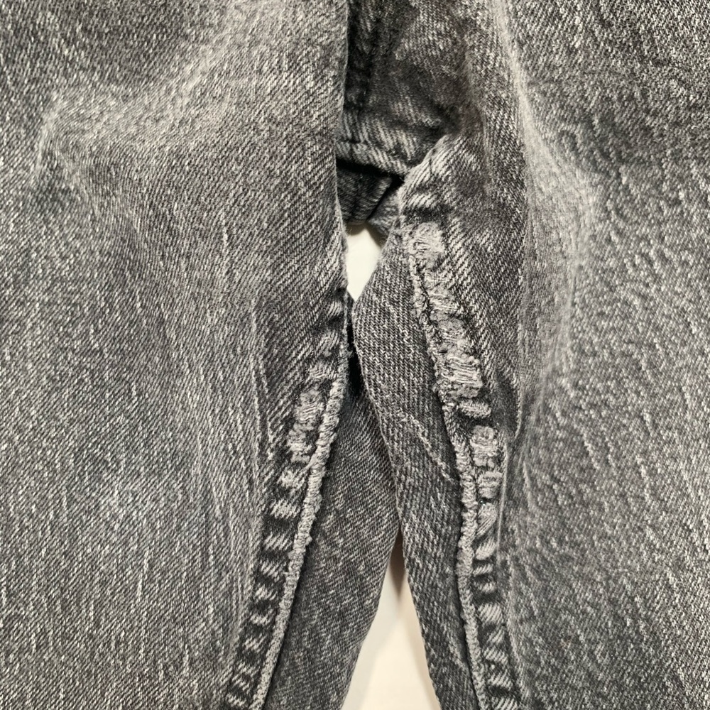 Vintage Women’s Straight High-Rise Black Wranglers - Picture 6 of 12